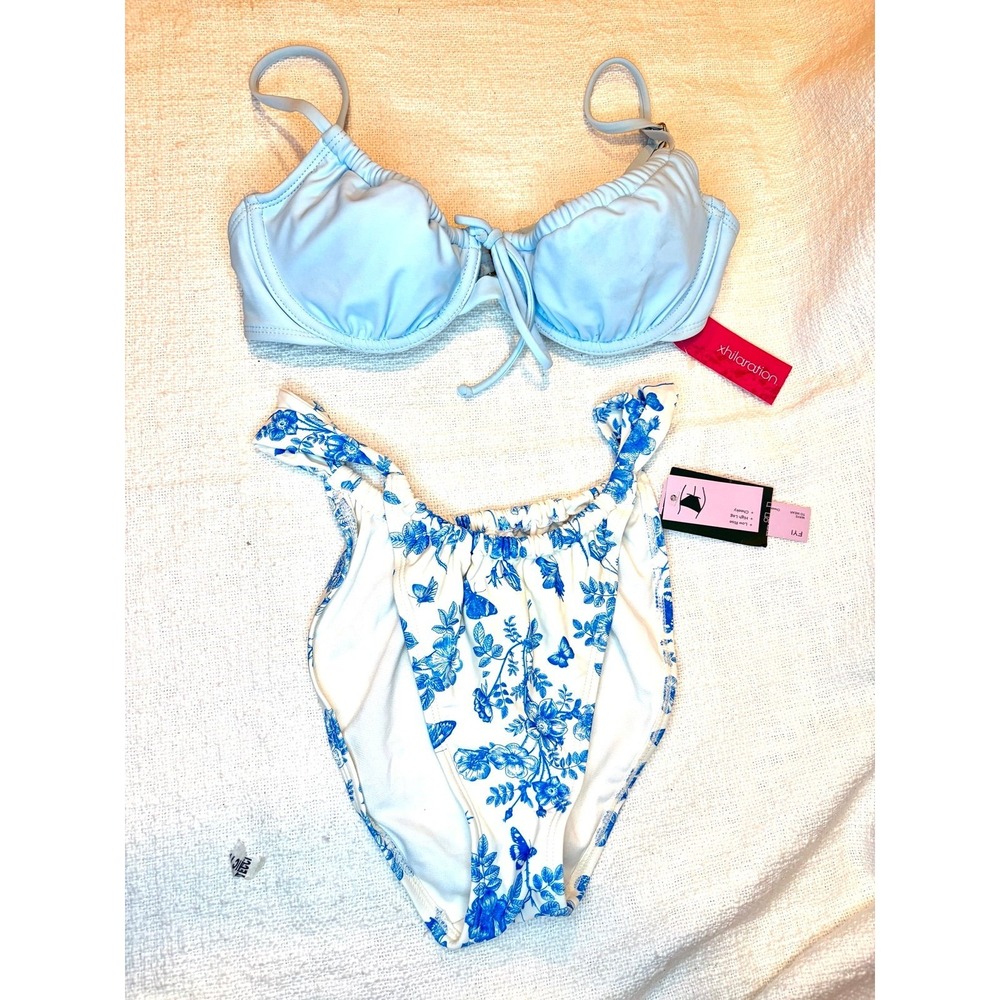 Bikini Set - Wild Fable Tunneled Adjustable Coverage Bikini & Underwire Top New